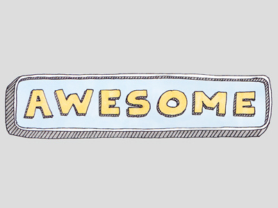 Awesome awesome hand lettering markers pen