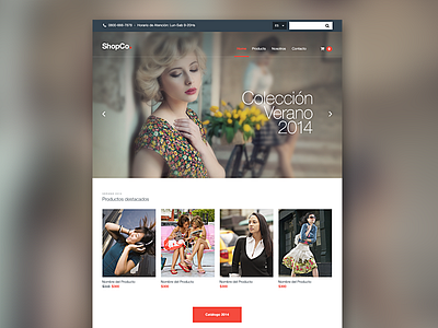 Ecommerce Theme ecommerce fashion helvetica theme