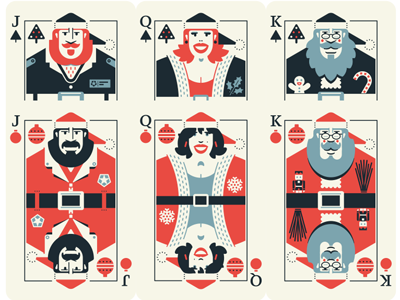 (Xmas) Cards poker xmas