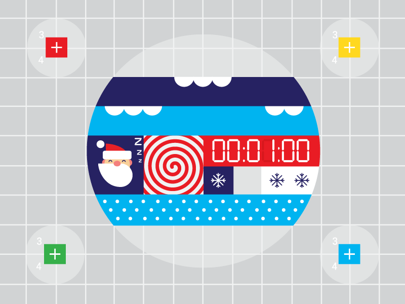 Time for Lift Off! (Google Santa Tracker) after effects animation gif google santa tracker santa