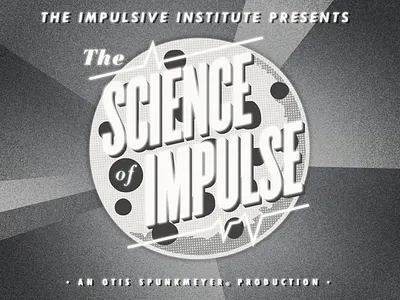 Otis Video Title Screen design illustration retro