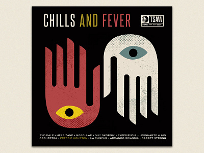 Chills & Fever album cover illustration tsaw