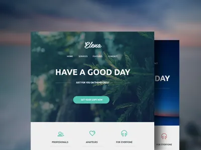 Elena - Responsive Email Template christmas email email template email theme envato newsletter theme forest