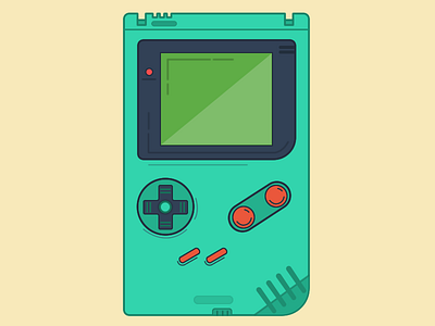 Gameboy flat gameboy