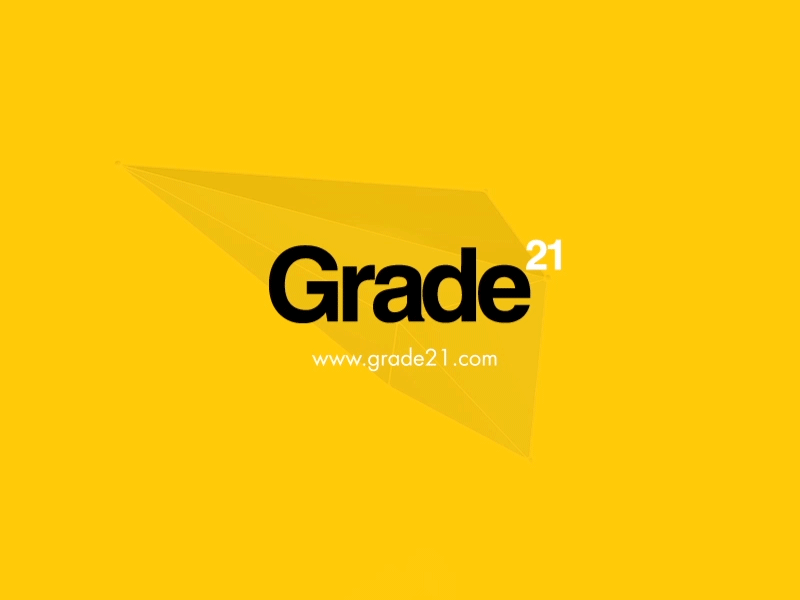 Grade21.com brand branding corporate identity illustrator logo marks portfolio