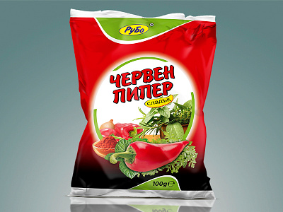 Red pepper package design fmcg graphic design pack package packaging packaging design pepper red pepper spice spices