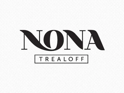 Nona Fin logo logotype name nona spirituality typography wellness