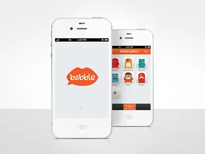 Babble app app characters childrens iphone talking