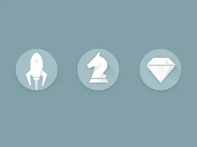 Icon set app blue design flat grey icon ilustration look portugal scytale ui vector