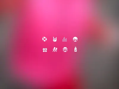 some 16x16 icons 16x16 help icons rock sound spray sunglasses walk