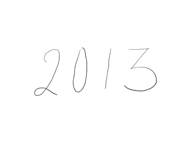 [GIF] death to 2013 animation death explosion frame gif hand drawn lettering type