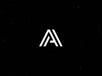 AA Monogram aa brand grid illustrator logo monogram vector