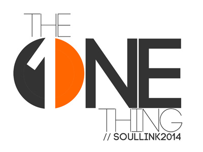 Soul Link 2014 Logo conference design logo one orange teens