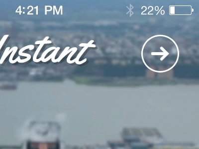 Exporting Animation after effects animation arrow blue blur check exporting gif green interaction white
