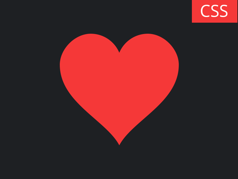 Heartbeat {CSS} beat css freebie heart heartbeat