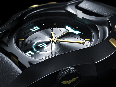 Batman Watch by John Nobrand on Dribbble
