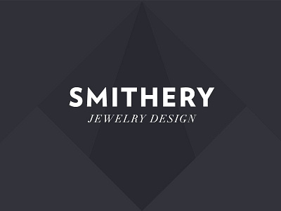 Smithery boutique brand facet jewelry logo shop