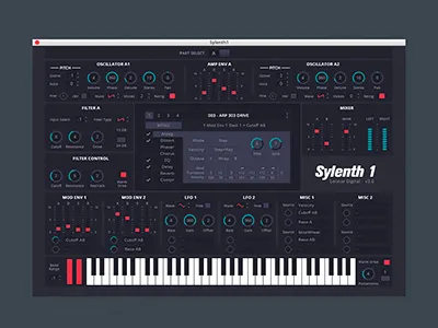 Sylenth - re-skin WIP