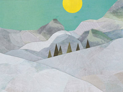 Snow Leopard Background collage mountains snow leopard