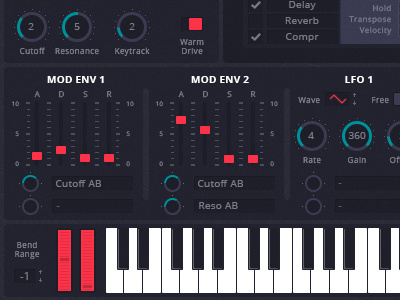 Sylenth - re-skin WIP 2