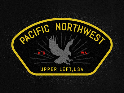 PNW vet patch vector