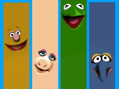 Muppet Stripe fozzy gonzo kermit miss piggy muppets threadless