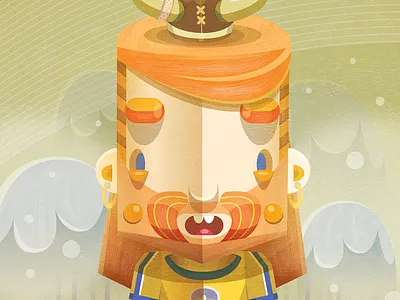Svenson boris hasabike card deck character character design football illustration soccer viking