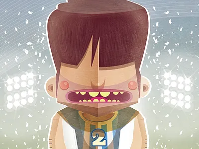 Tolosa boris hasabike card deck character character design football illustration soccer