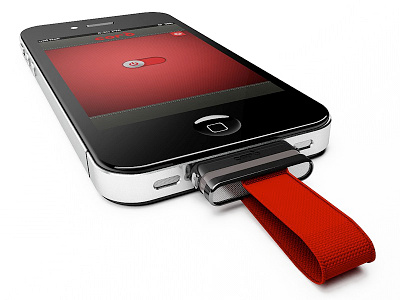 Cord c4d connected device iphone personal attack alarm render smart vray