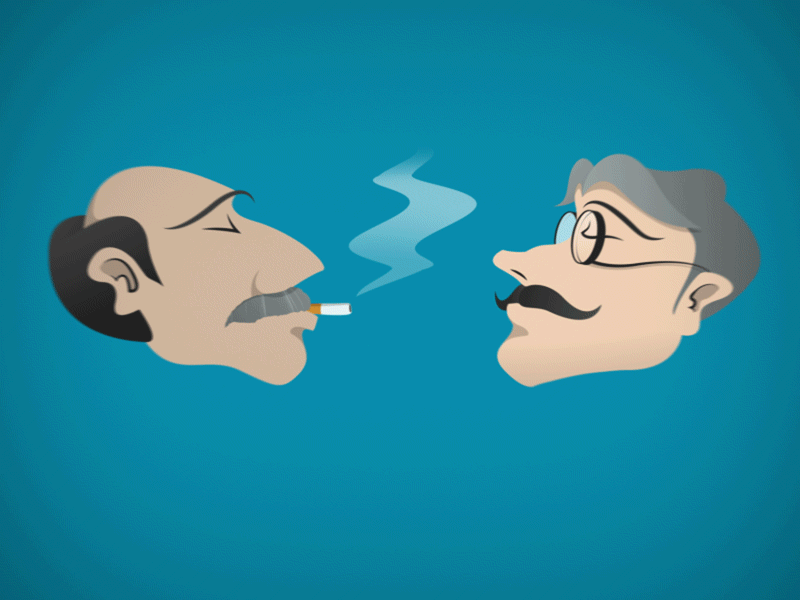 Animated Infographic [GIF] after effects animation bar graph character design genes illustration infographic motion graphics