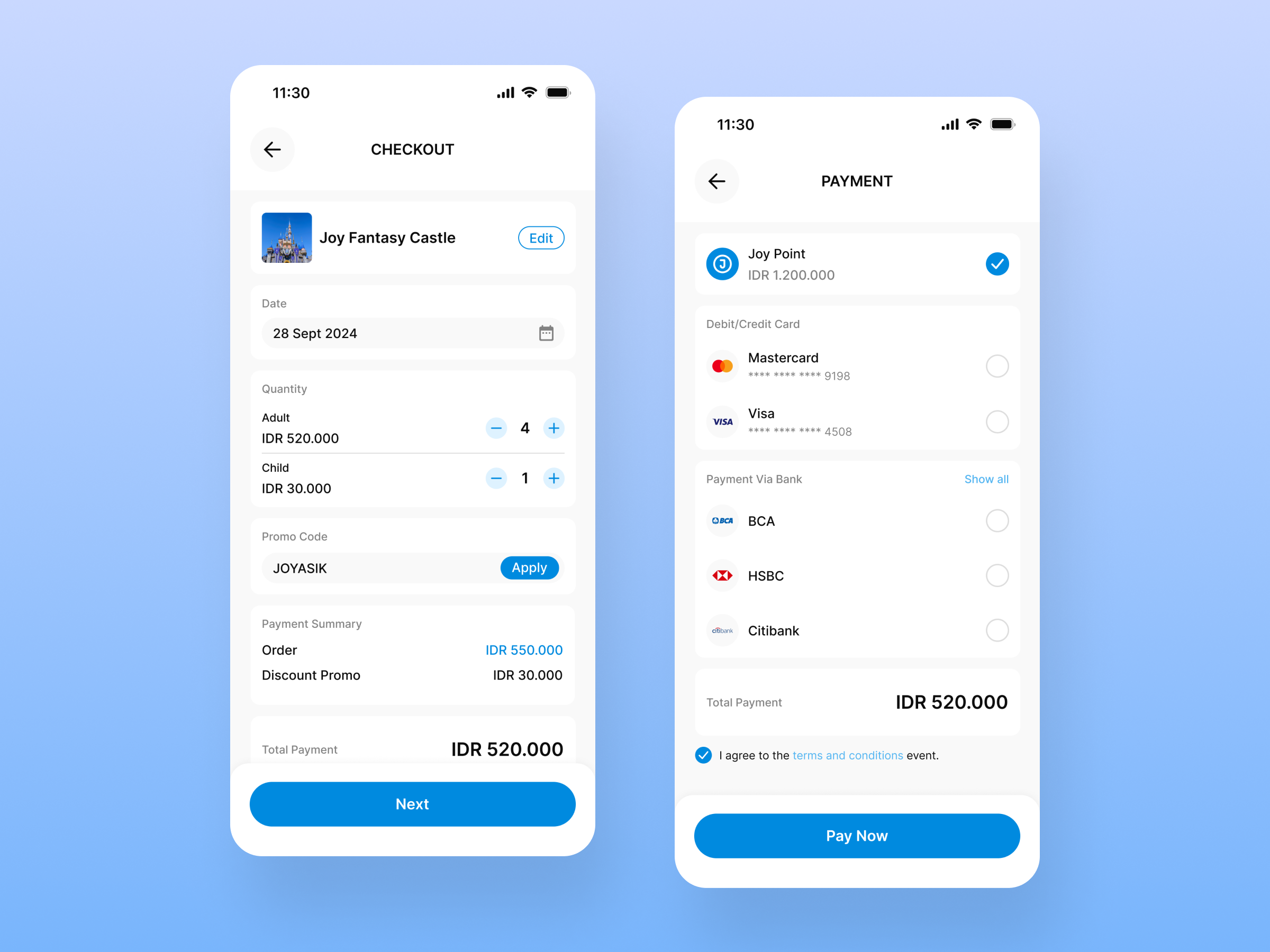Checkout and Payment - Mobile Design app checkout checkoutapp mobile pay payment payment mobile tourismpayment ui uiux ux
