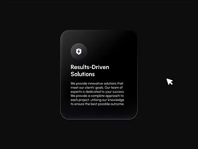 Figma Interactive Card - Website detail section (Freebie) advance animation card dark design figma framer free freebie glass glow interactive prototype smart animate studio ui web webflow website wix