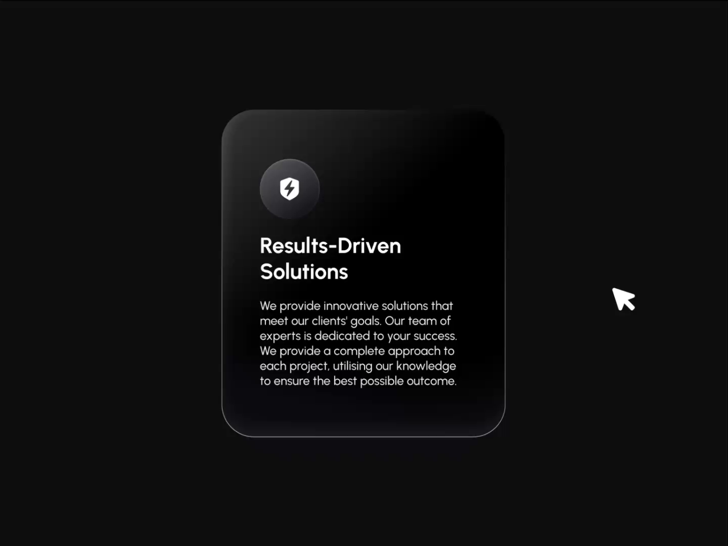 Example of Figma Interactive Card  - Website detail section (Freebie)