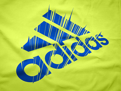 Adidas Logo Treatment adidas lines logo treatment motion speed