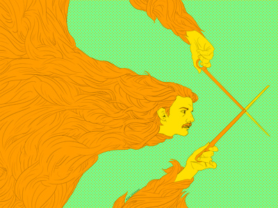 Haircut hair haircut illustration self portrait selfie