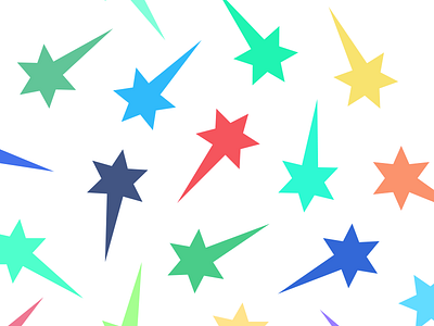 Starz 2014 color illustration new year stars