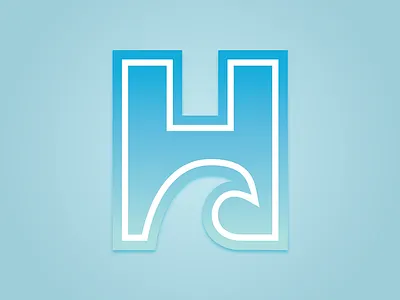 Marine type drop cap print work typography