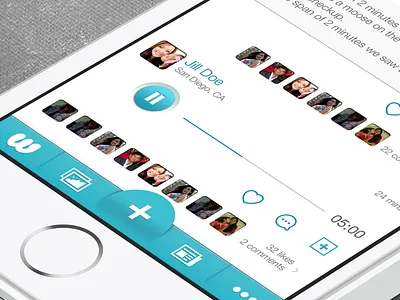 Social networking app app flat interface ios iphone iphone app minimal mobile app social social networking ui ux