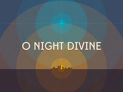 O Night Divine christmas christmas music circles cover art music