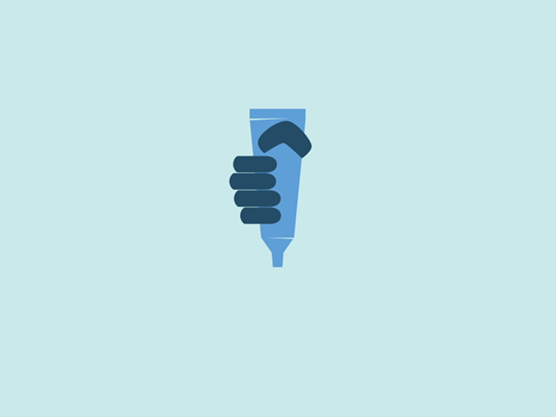 Toothpaste animation toothpaste vector