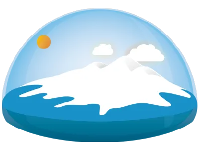 Snow Globe 3d app compass globe icon iphone lifestyle location micron responsive snow weather