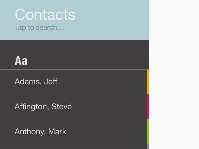 Dynamic Contact Card contact dynamic layout mockup photoshop