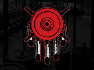 Battle Over Redlands barbell branding bumper crossfit feathers fitness icon logo ok oklahoma