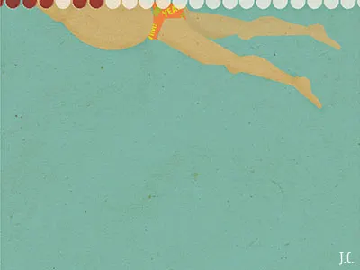 Subjective Swimming illustration swimming