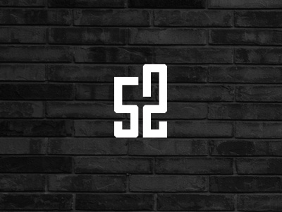 52 logo minimal simple steps type