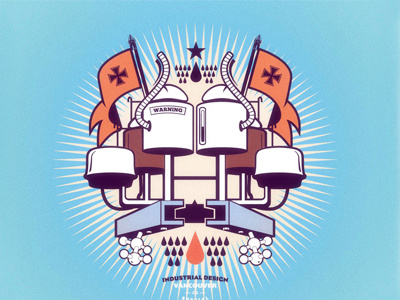 Projetc file for a industrial friend design illustrator vector