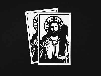New Stickers! jesus skis