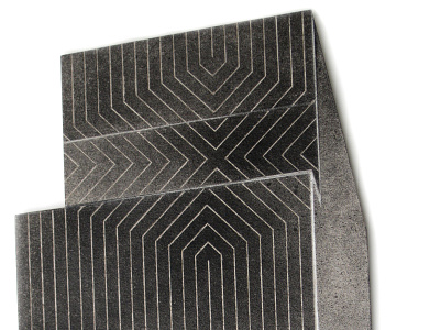 House 3 black and white illustration painting stencil
