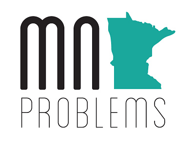 Minnesota Problems - Logo Design design logo minnesota type