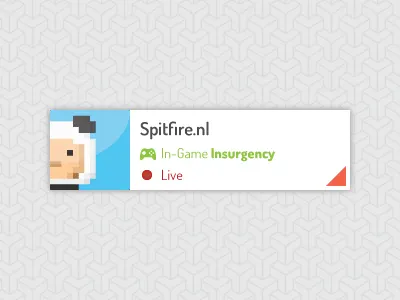 Co-op Buddehs! Stream interface gameplay games gaming illustrator interface profile steam stream twitch ui user widget